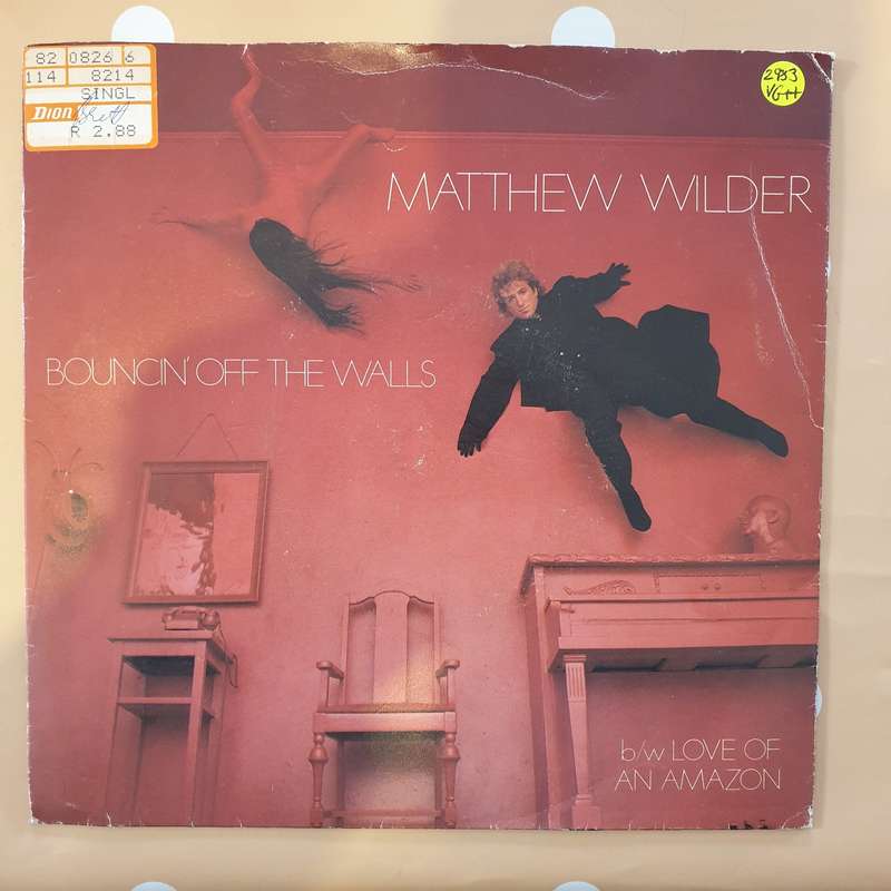 Matthew Wilder  Bouncin' Off The Walls / Love Of An Amazon -  Vinyl 7" Record - Very-Good+ ...