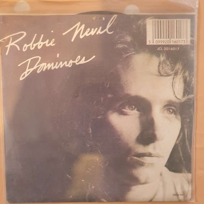 Robbie Nevil  Dominoes -  Vinyl 7" Record - Very-Good+ Quality (VG+)