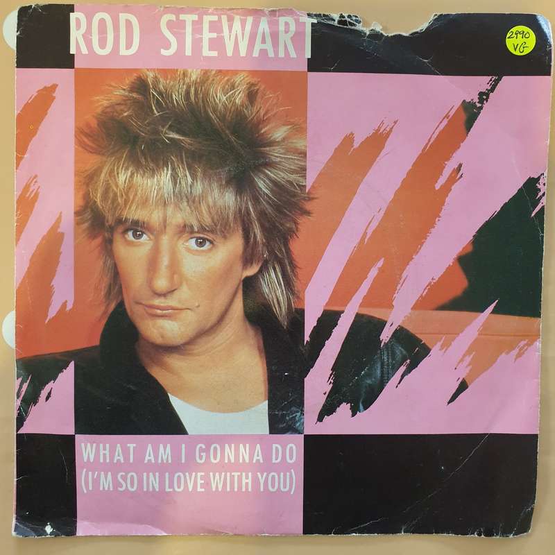 Rod Stewart  What Am I Gonna Do (I'm So In Love With You) - Vinyl 7" Record - Very-Good Qua...