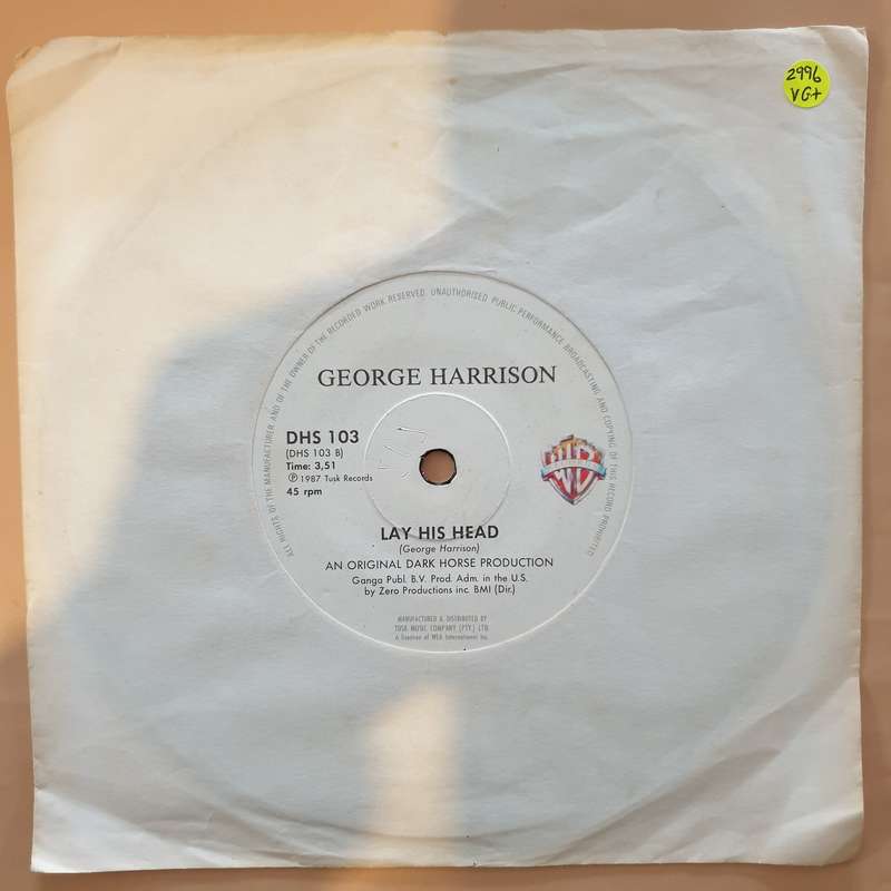 George Harrison  Got My Mind Set On You  -  Vinyl 7" Record - Very-Good+ Quality (VG+)