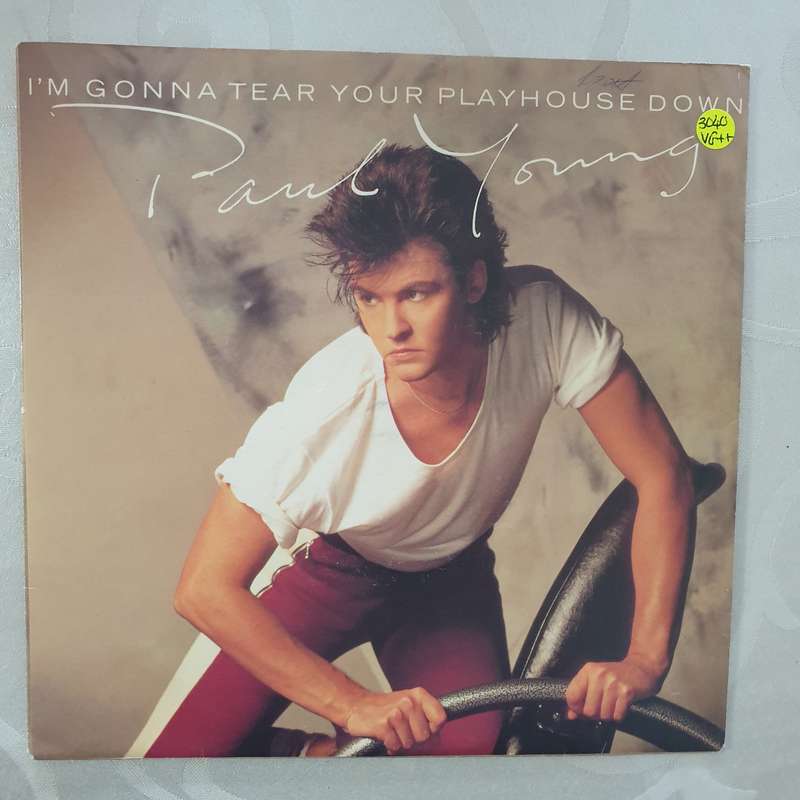 Paul Young  I'm Gonna Tear Your Playhouse Down -  Vinyl 7" Record - Very-Good+ Quality (VG+)