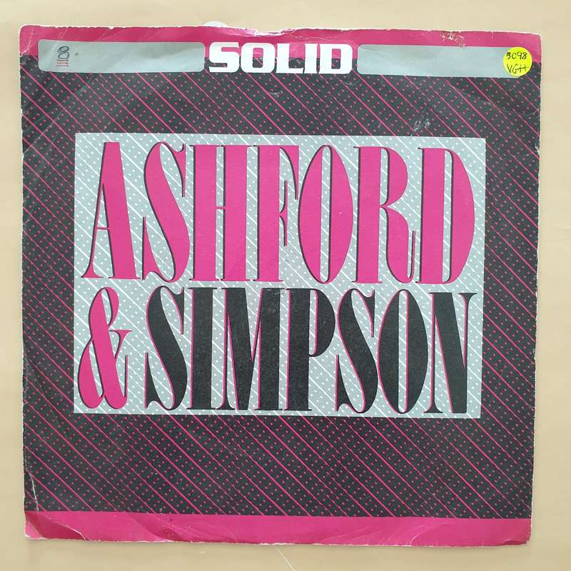 Ashford & Simpson  Solid -  Vinyl 7" Record - Very-Good+ Quality (VG+)