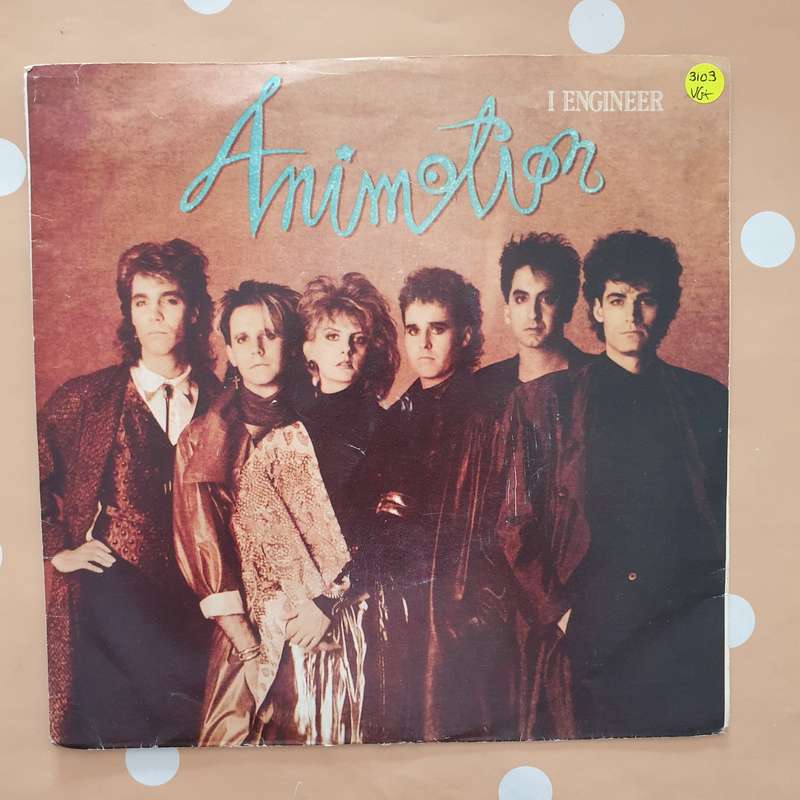 Animotion  I Engineer -  Vinyl 7" Record - Very-Good+ Quality (VG+)