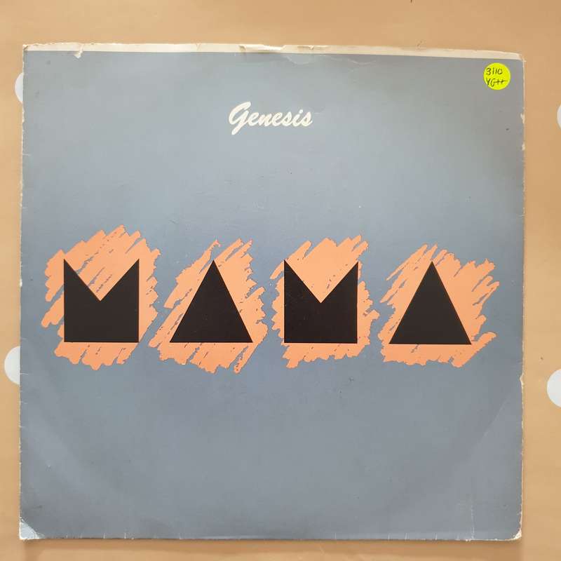 Genesis  Mama -  Vinyl 7" Record - Very-Good+ Quality (VG+)