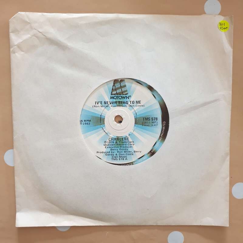 Charlene  I've Never Been To Me -  Vinyl 7" Record - Very-Good+ Quality (VG+)
