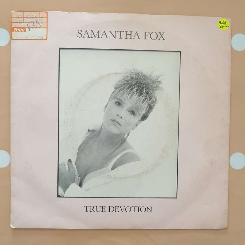 Samantha Fox  True Devotion - Vinyl 7" Record - Very-Good+ Quality (VG+)