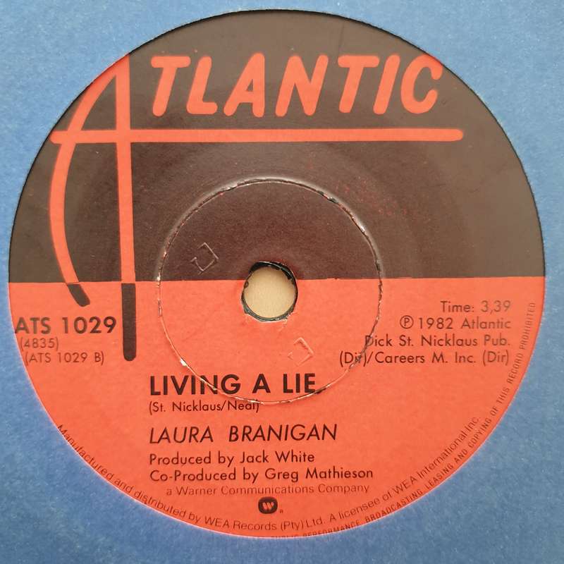 Laura Branigan  Gloria - Vinyl 7" Record - Very-Good+ Quality (VG+)