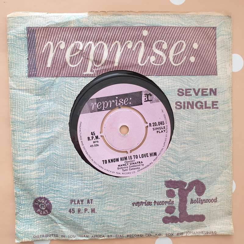 Nancy Sinatra  Like I Do - Vinyl 7" Record - Very-Good Quality (VG)