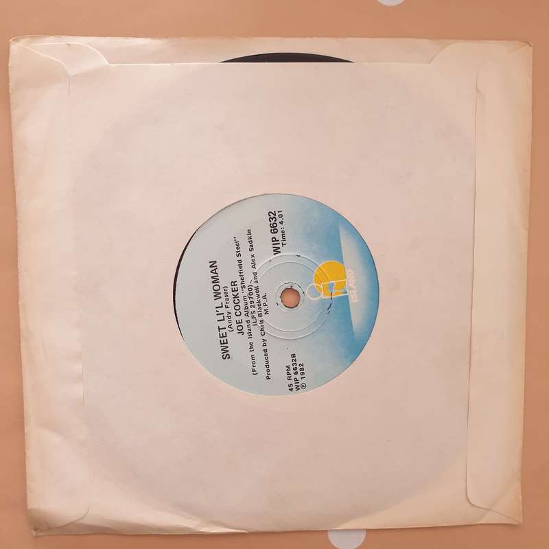 Joe Cocker / Jennifer Warnes  Up Where We Belong - Vinyl 7" Record - Very-Good+ Quality (VG+)
