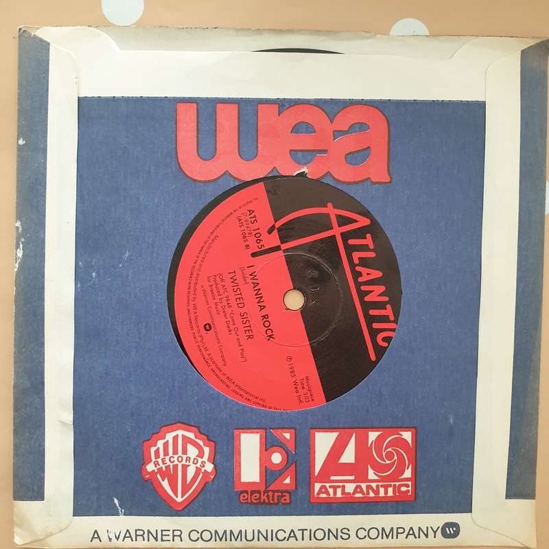 Twisted Sister  Leader Of The Pack -  Vinyl 7" Record - Very-Good+ Quality (VG+)