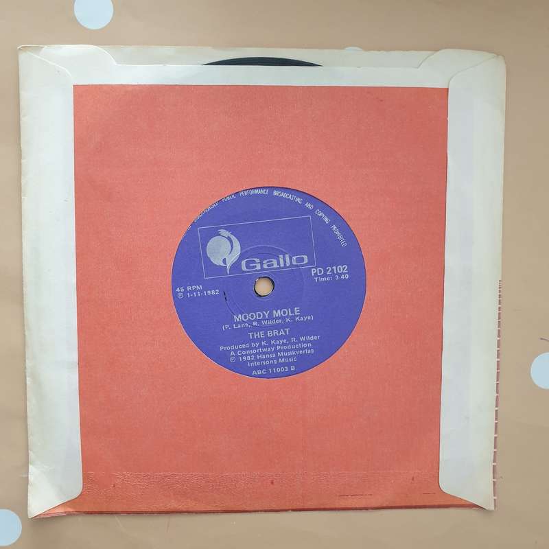 The Brat  Chalk Dust - The Umpire Strikes Back - Vinyl 7" Record - Very-Good+ Quality (VG+)