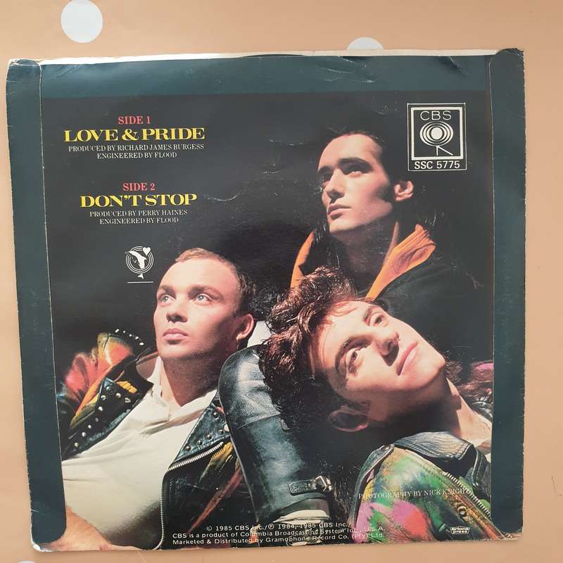 King  Love & Pride - Vinyl 7" Record - Very-Good Quality (VG)