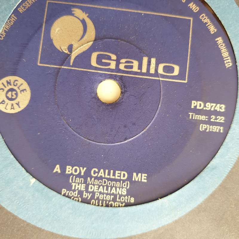 The Dealians  When Love Comes Knocking At Your Door / A Boy Called Me - Vinyl 7" Record - V...