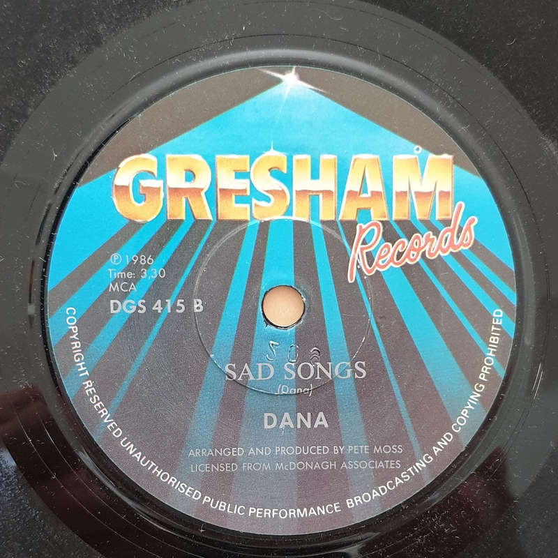 Dana  Little Things Mean A Lot - Vinyl 7" Record - Very-Good+ Quality (VG+)