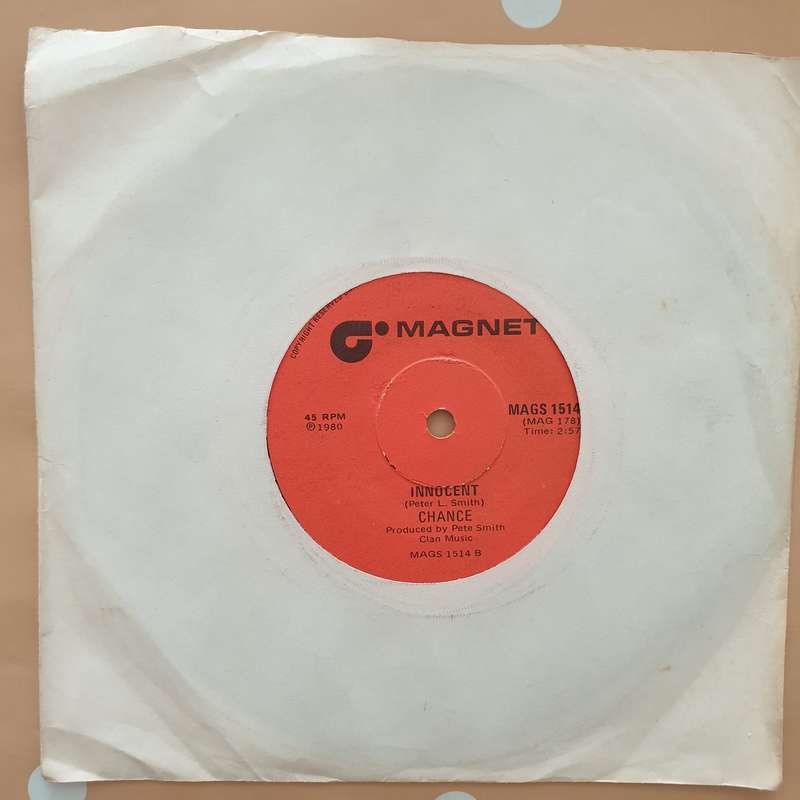 Chance - Innocent - Vinyl 7" Record - Very-Good+ Quality (VG+)