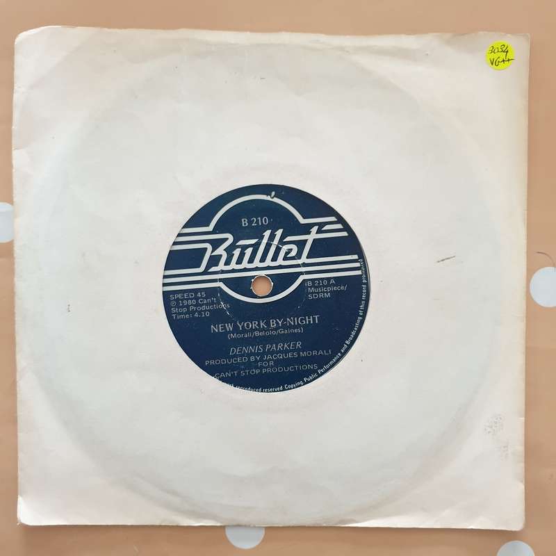 Dennis Parker  New York By Night / Like An Eagle - Vinyl 7" Record - Very-Good+ Quality (VG+)
