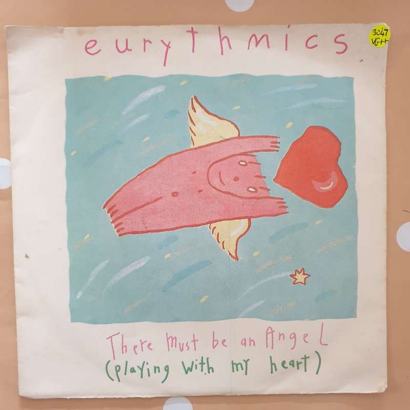 Eurythmics  There Must Be An Angel (Playing With My Heart) - Vinyl 7" Record - Very-Good+ Q...