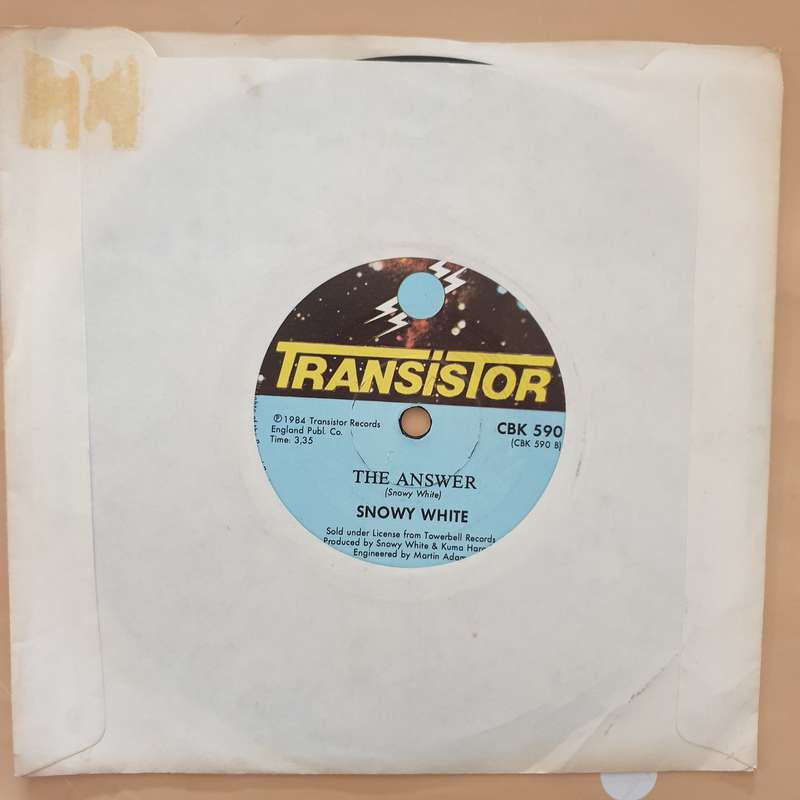 Snowy White  Bird Of Paradise - Vinyl 7" Record - Very-Good+ Quality (VG+)