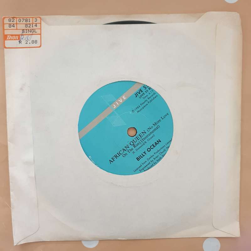 Billy Ocean  African Queen (No More Love On The Run) - Vinyl 7" Record - Very-Good+ Quality...