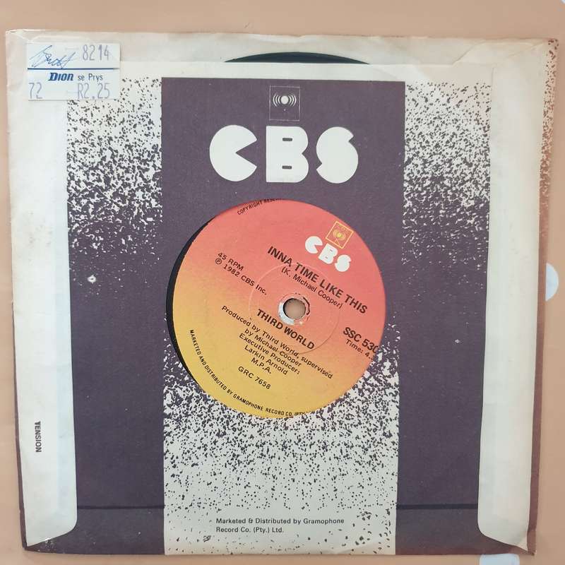 Third World  Try Jah Love - Vinyl 7" Record - Very-Good+ Quality (VG+)