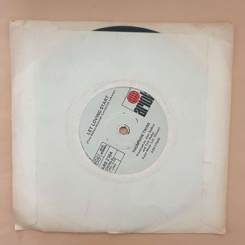 Thompson Twins  Hold Me Now - Vinyl 7" Record - Very-Good+ Quality (VG+)