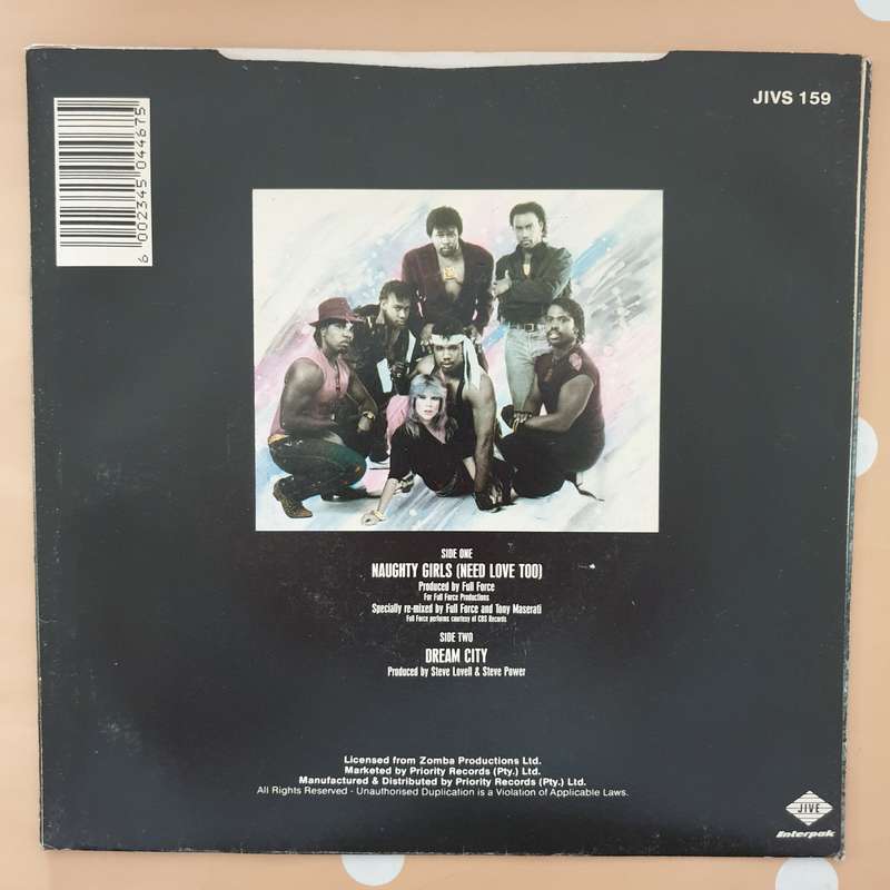 Samantha Fox  Naughty Girls (Need Love Too) - Vinyl 7" Record - Very-Good+ Quality (VG+)