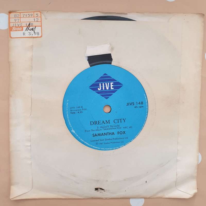 Samantha Fox  Nothing's Gonna Stop Me Now - Vinyl 7" Record - Very-Good+ Quality (VG+)