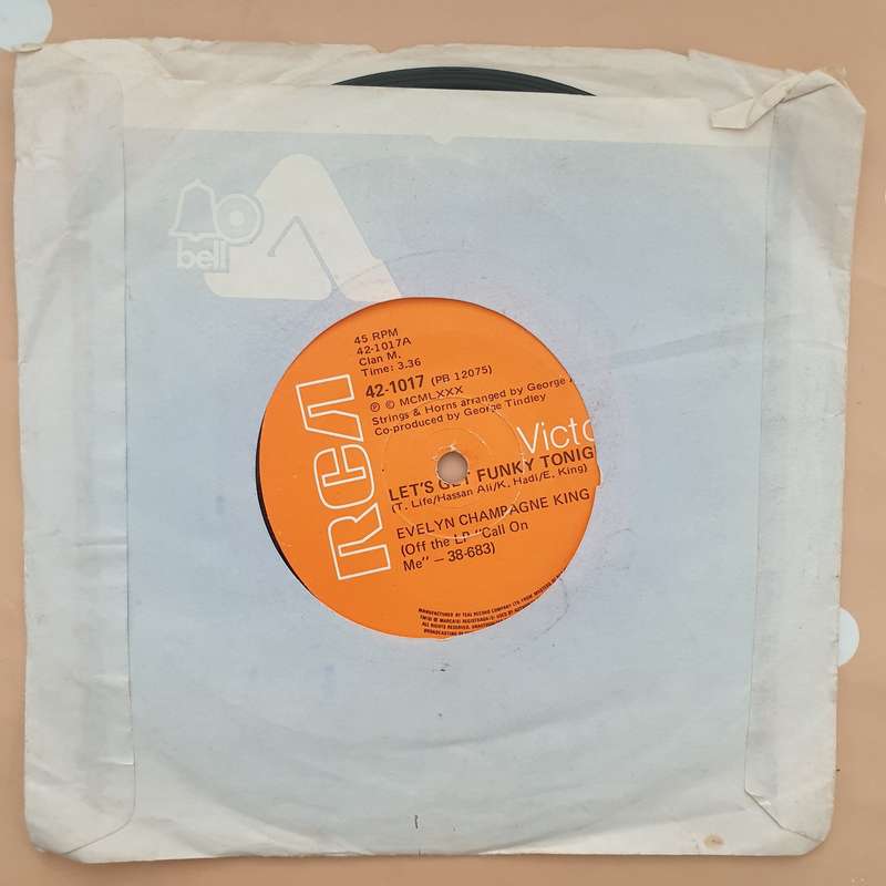 Evelyn Champagne King - Just A Little Bit Of Love - Vinyl 7" Record - Very-Good+ Quality (VG+)