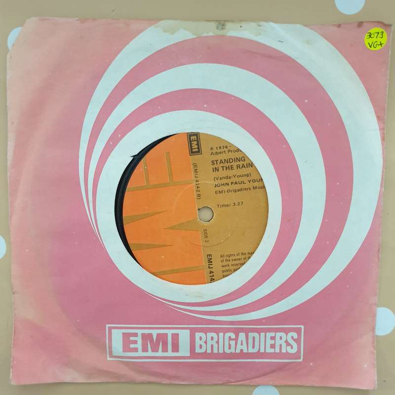 John Young  Yesterday's Hero - Vinyl 7" Record - Very-Good+ Quality (VG+)
