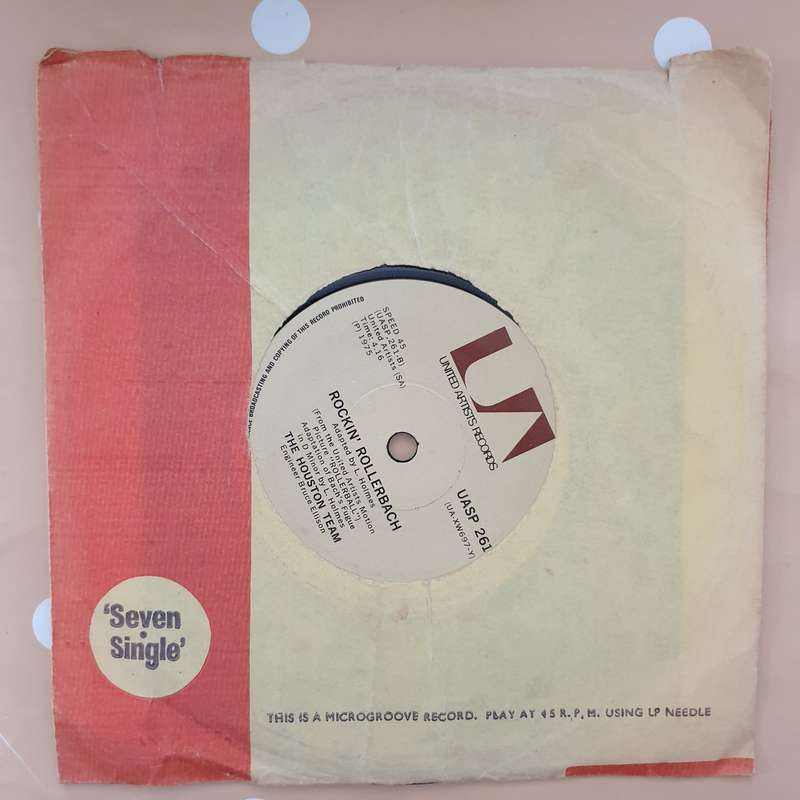 The Houston Team  Theme From "Rollerball" - Vinyl 7" Record - Very-Good+ Quality (VG+)