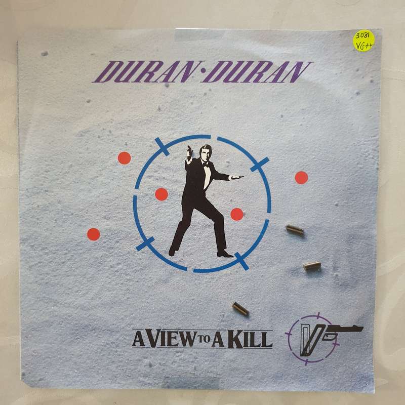 Duran Duran  A View To A Kill - Vinyl 7" Record - Very-Good+ Quality (VG+)