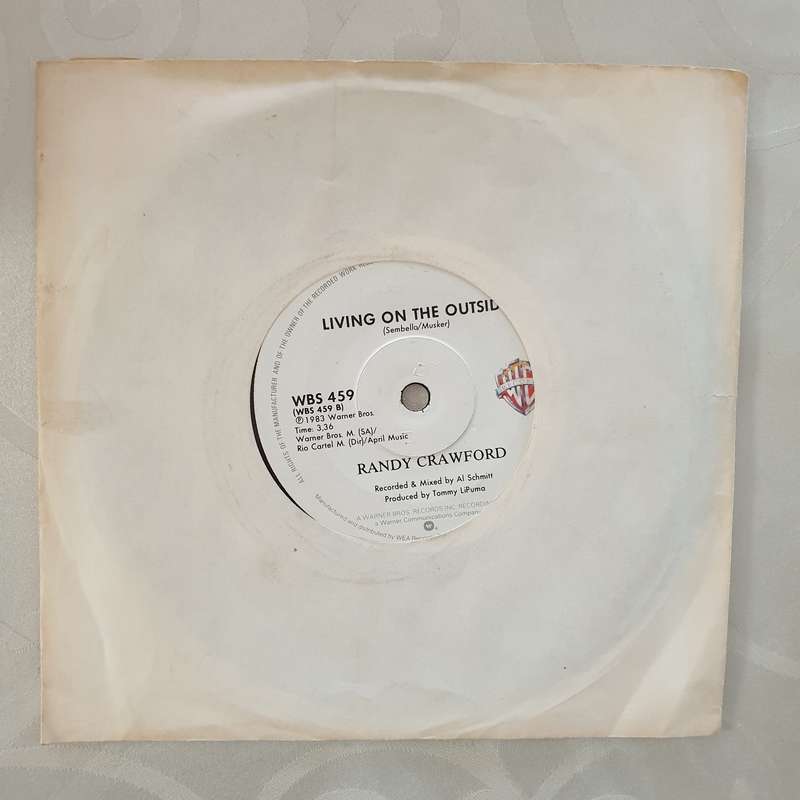 Randy Crawford  Why - Vinyl 7" Record - Very-Good+ Quality (VG+)