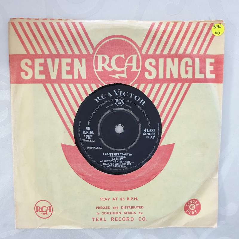 Al (He's The King) Hirt  Java - Vinyl 7" Record - Very-Good Quality (VG)