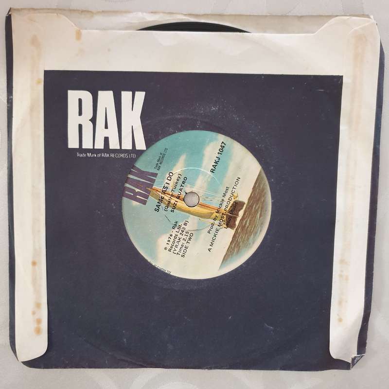 Suzi Quatro  Tear Me Apart - Vinyl 7" Record - Very-Good+ Quality (VG+)
