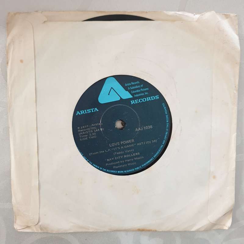 Bay City Rollers  The Way I Feel Tonight - Vinyl 7" Record - Very-Good+ Quality (VG+)