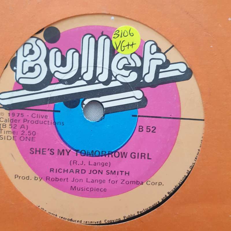 Richard Jon Smith - She's my Tomorrow Girl - Vinyl 7" Record - Very-Good+ Quality (VG+)