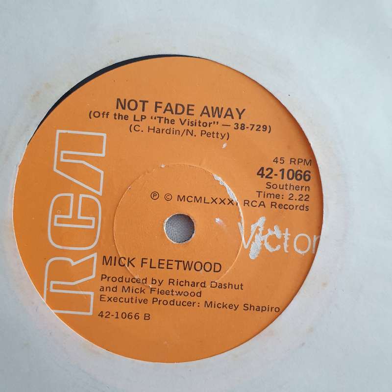 Mick Fleetwood  You Weren't In Love / Not Fade Away - Vinyl 7" Record - Very-Good+ Quality ...