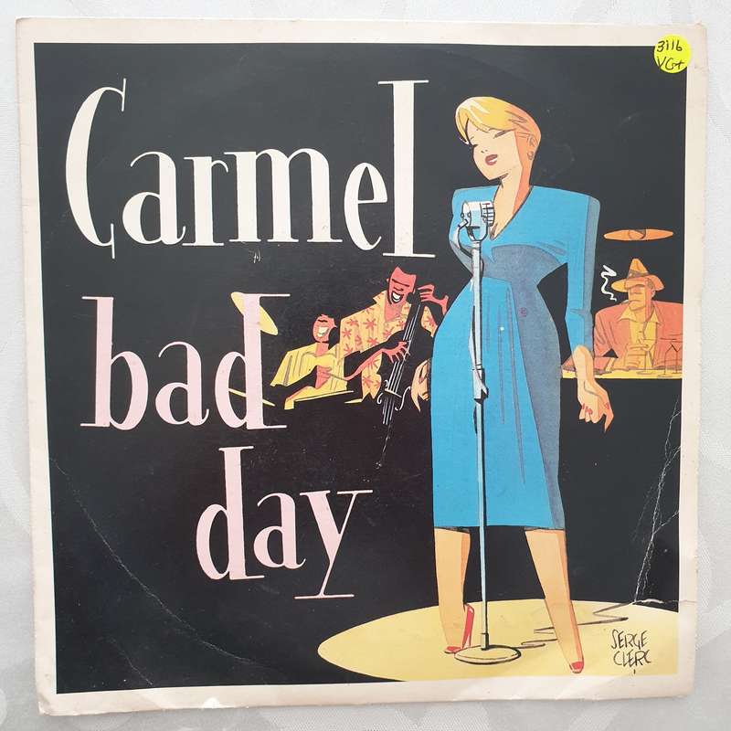 Carmel  Bad Day - Vinyl 7" Record - Very-Good+ Quality (VG+)
