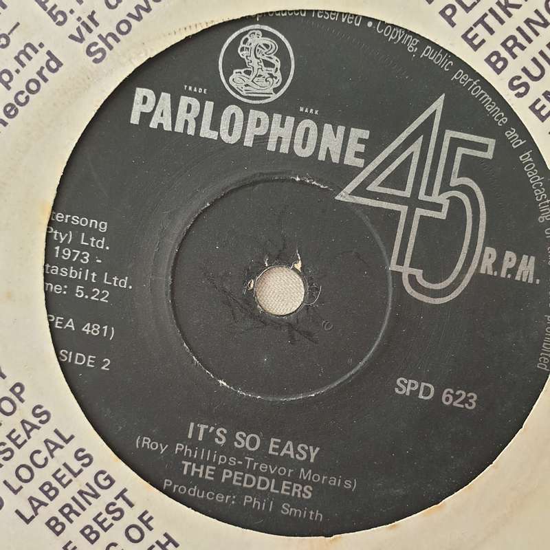 The Peddlers  Sing Me An Old Song - Vinyl 7" Record - Very-Good+ Quality (VG+)