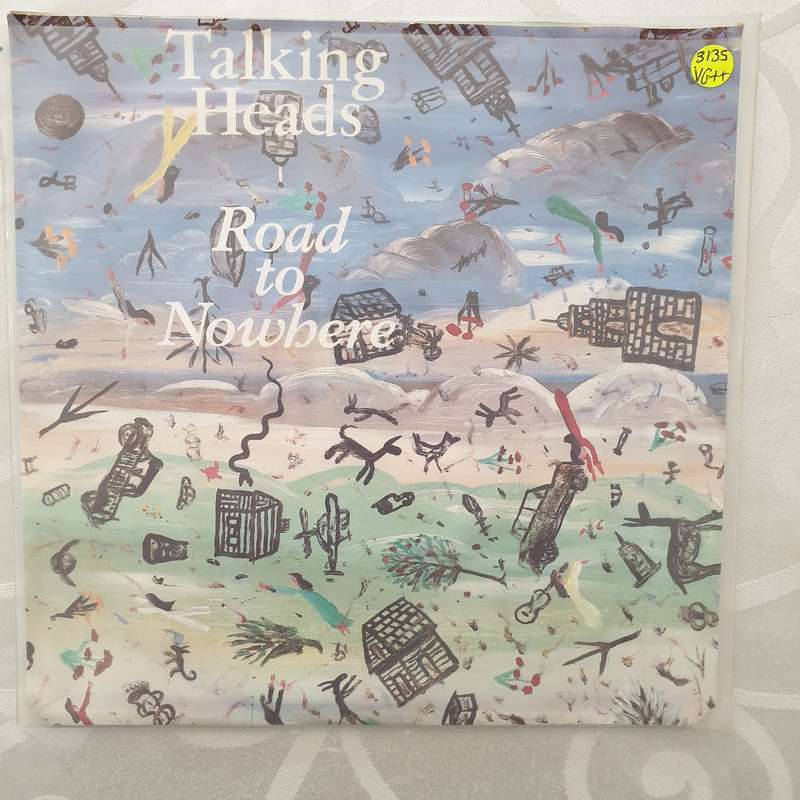 Talking Heads  Road To Nowhere - Vinyl 7" Record - Very-Good+ Quality (VG+)