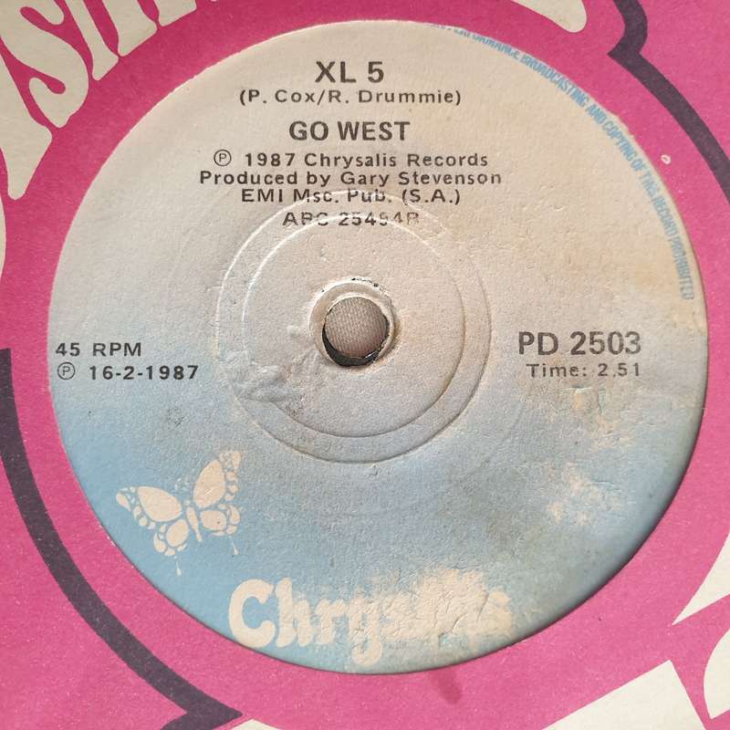 Go West  True Colours - Vinyl 7" Record - Very-Good+ Quality (VG+)