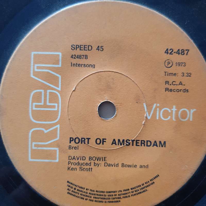 David Bowie  Sorrow - Vinyl 7" Record - Good Quality (G)