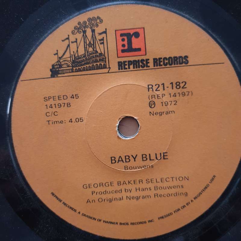 George Baker Selection  I'm On My Way - Vinyl 7" Record - Good Quality (G)