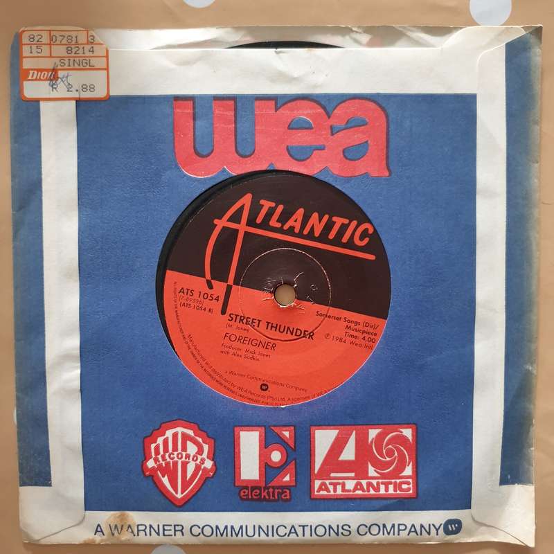 Foreigner  I Want To Know What Love Is - Vinyl 7" Record - Very-Good+ Quality (VG+)