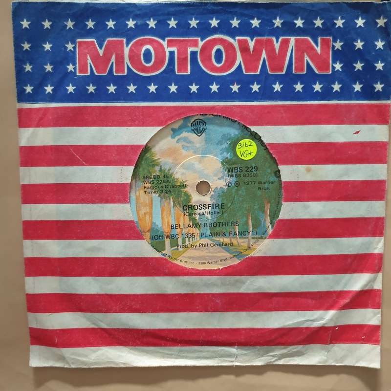 The Doobie Brothers  Crossfire - Vinyl 7" Record - Very-Good+ Quality (VG+)