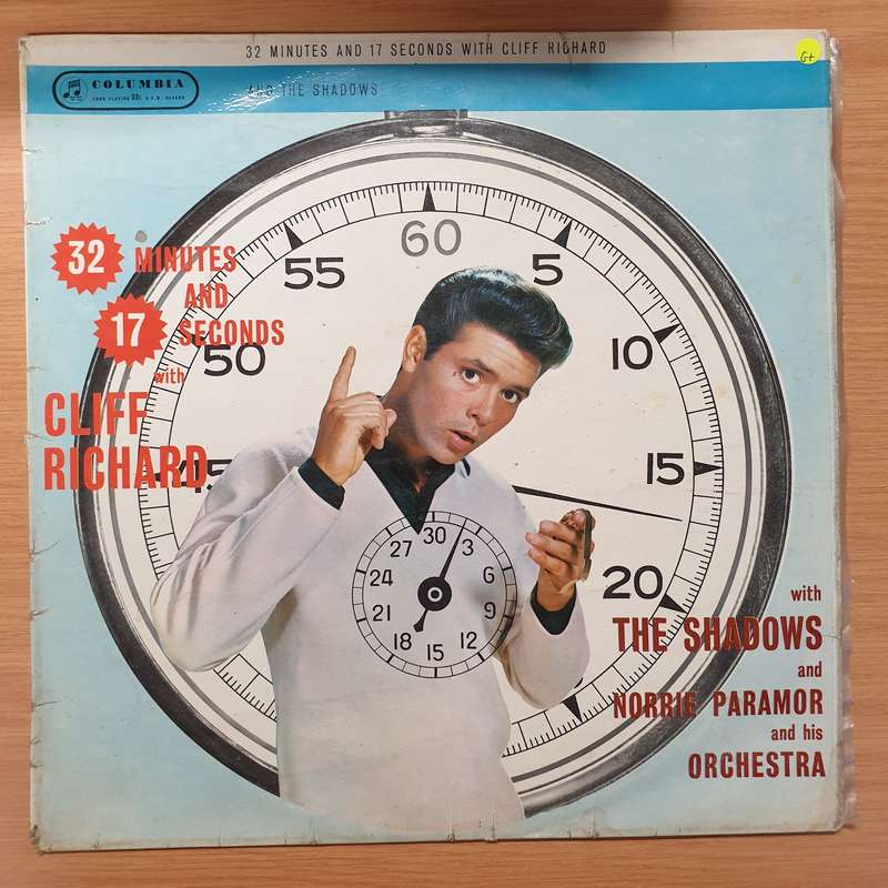 Cliff Richard  32 Minutes And 17 Seconds With Cliff Richard  - Vinyl LP Record - Good+ Qual...