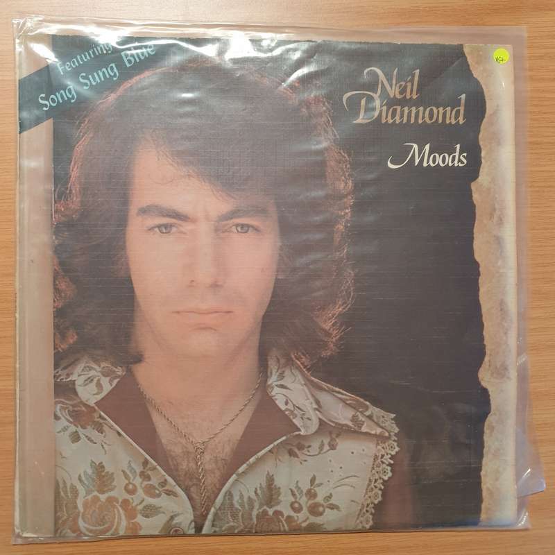 Neil Diamond  Moods - Vinyl LP Record - Very-Good+ Quality (VG+)