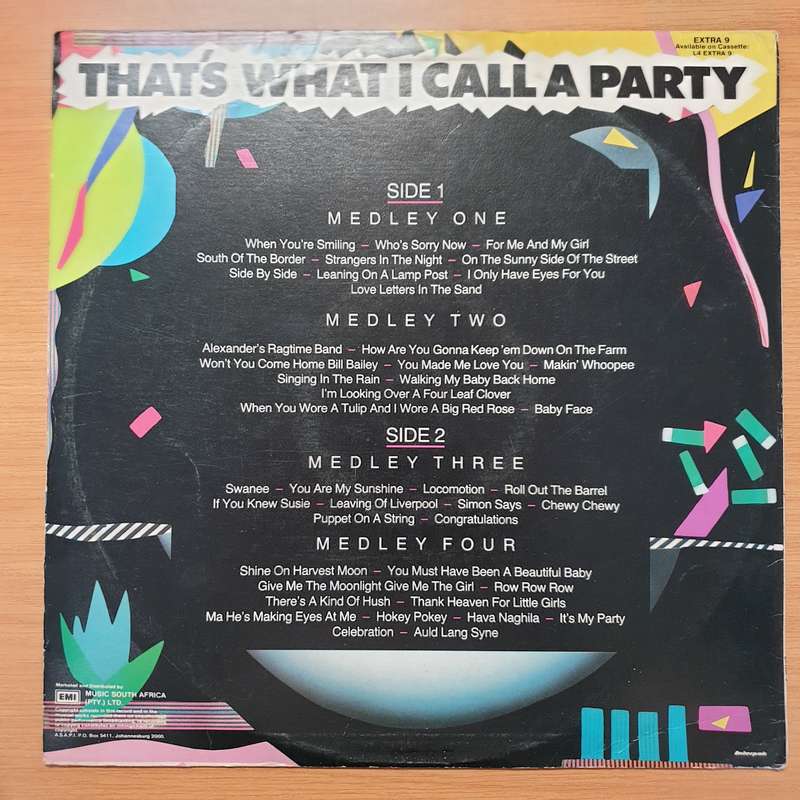 That's What I Call a Party - Vinyl LP Record - Very-Good+ Quality (VG+)
