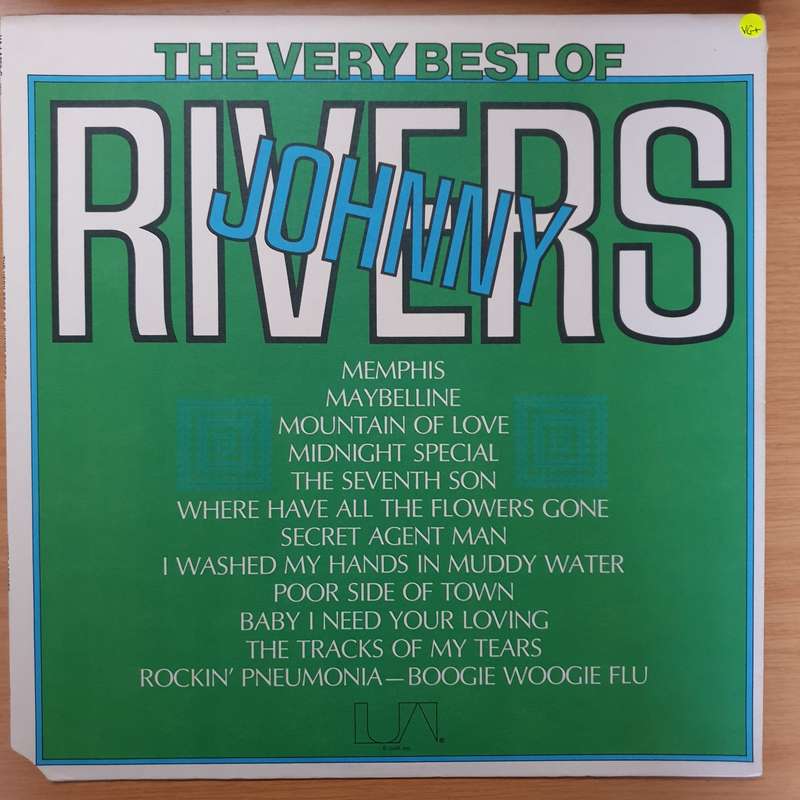 Johnny Rivers  The Very Best Of - Vinyl LP Record - Very-Good+ Quality (VG+)