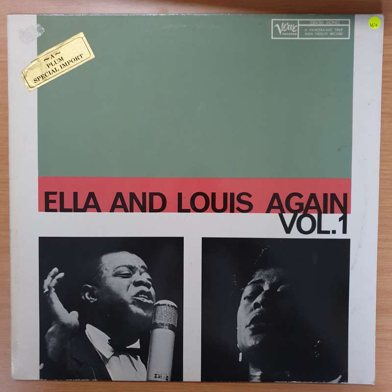 Ella Fitzgerald & Louis Armstrong  Ella And Louis Again Vol. 1 - Vinyl LP Record - Very-Goo...